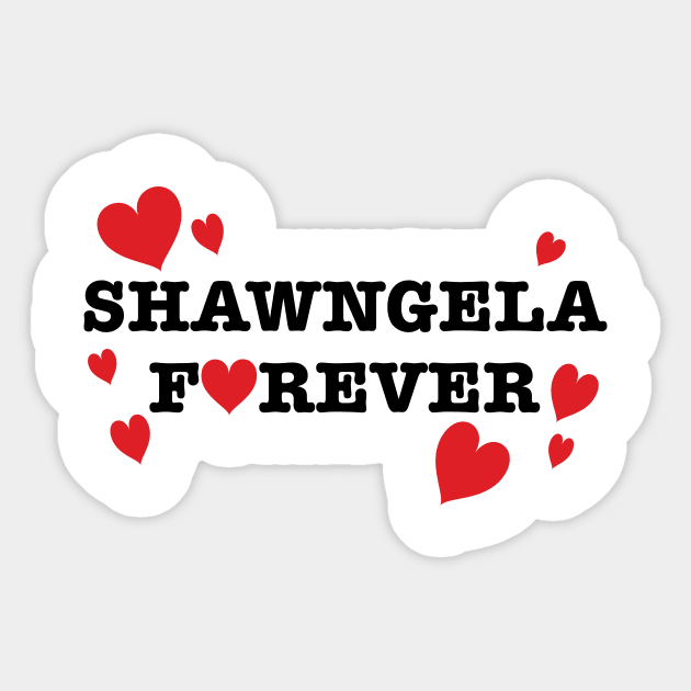 Shawngela Forever (With Hearts) - Boy Meets World Sticker by 90s Kids Forever